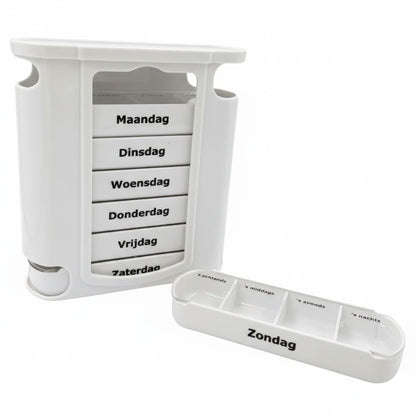 MultiMotion pillendoosje 7 dagen wit